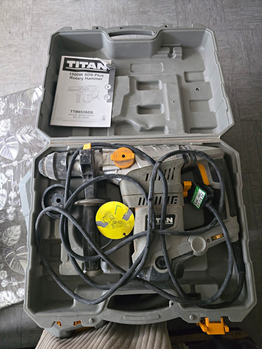 Titan 240v corded 1500w sds - corded,