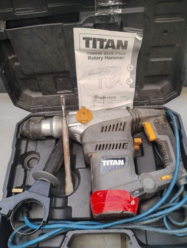 Titan ttb653sds hammer drill - titan,