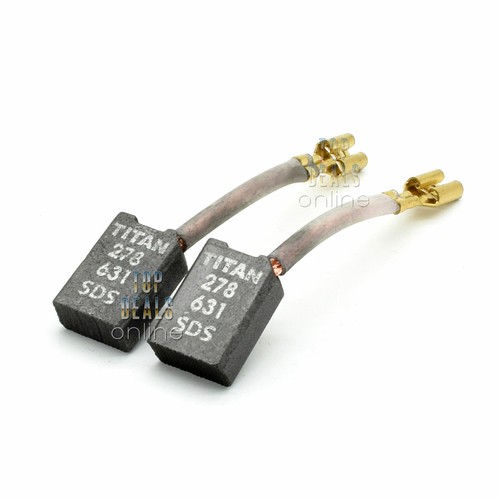 Carbon brushes for - carbon, titan