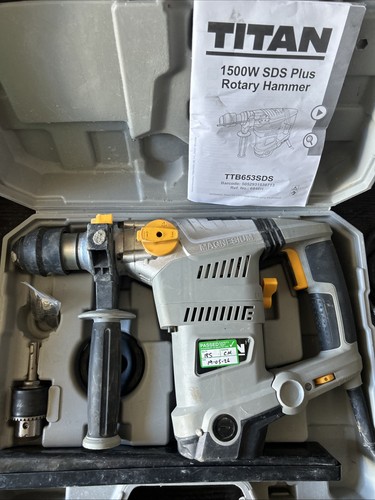 Titan 1500w sds rotary - rotary, hammer